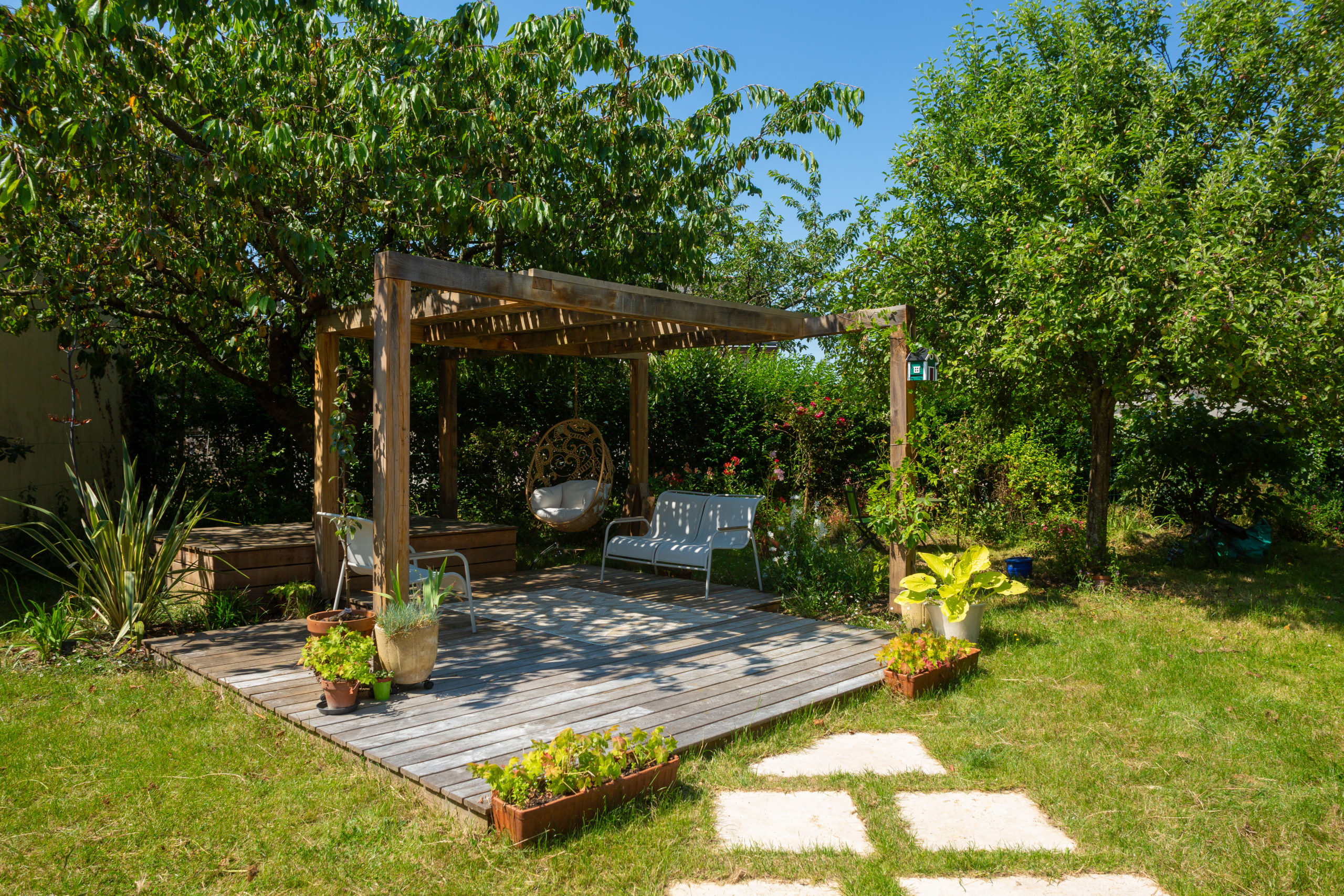ombre au jardin