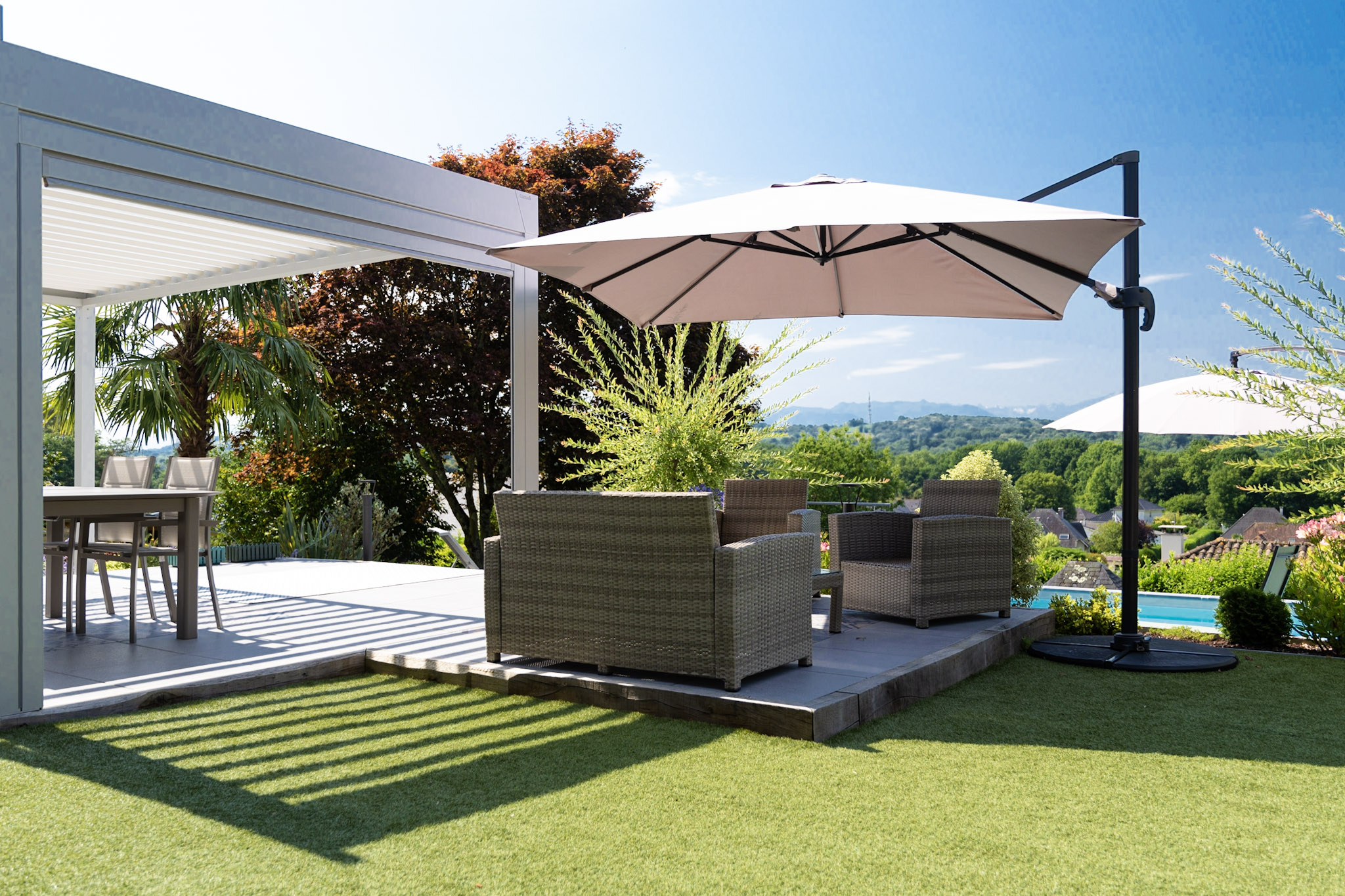 ombre au jardin